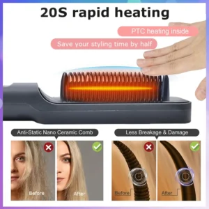 Multifunctional-straightener-brush